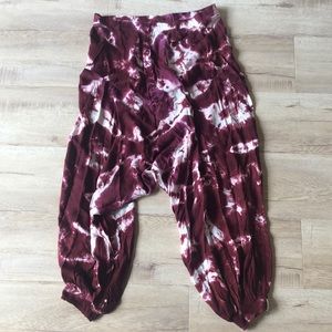 ONE TEASPOON tie dye harem pant